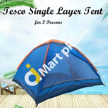 Camping Tent Tesco 2 Person Single Layer - Imported From Uk